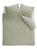 Linolux Dekbedovertrek Washed Cotton Green 32387
