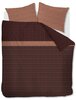 Beddinghouse Flanel Dekbedovertrek River Dark Red 32177