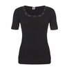 Ten Cate Women Thermo Lace T-Shirt Black 60380 | 18219