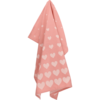Bunzlau Castle Theedoek Hearts Pink 5448 | 33108