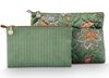 Pip Studio Cosmetic Bags Combi Caryn Green W26-PIP51-274-329 | 34049