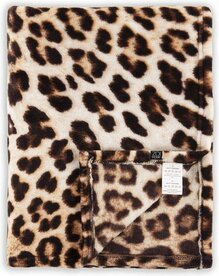 Zo!Home Plaid Leopard Brown 32795