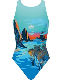 Sunflair Racer Back Badpak Turquoise 72044-23 | 33022