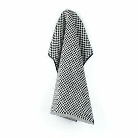 Bunzlau Castle Keukendoek Small Check Black 3815 | 21610