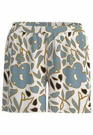 Tom Tailor Dames Short Allover Print White 64201-6085-125 | 33381