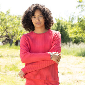 Like It! Dames Lounge Shirt Watermelon 6188-470-541 | 33232
