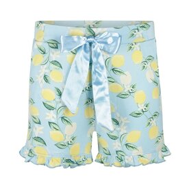 Charlie Choe Dames Ruffle Shorts Light Blue N59118-38 | 33336