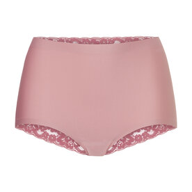 Ten Cate Women Secrets High Waist Brief Lace Back Rose Pink 31758-6222 | 33482