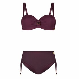 Ten Cate Beach Buckle Bikini Wine Red 60709-60667_1452 | 33372