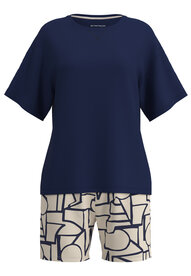 Tom Tailor Dames Shortama Dark Blue 60424-6085-515 | 33559