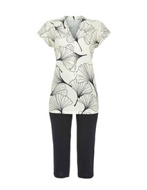 Ch&eacute;rie L&iacute;ne Pyjama Champagner Dark Blue 6271204-130 | 33656