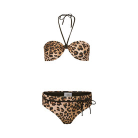 Mila Bandeau Bikini Sand Black N59202-23 | 33431