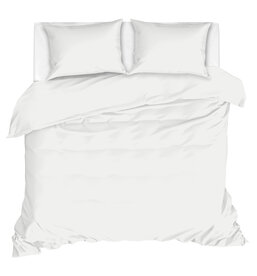 Linolux Dekbedovertrek Uni Satijn White DBSLNX3700WI | 33503