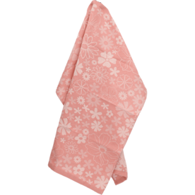 Bunzlau Castle Theedoek Flowerbed Pink 6374 | 33375