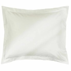 Linolux Uni Oxford Satijn Kussensloop Offwhite SL LNX3700 | 29541