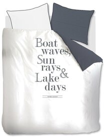 Rivi&egrave;ra Maison Dekbedovertrek Lake Days Navy 33755