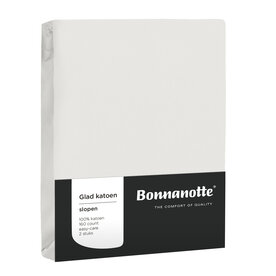 Bonnanotte Kussensloop katoen 2-Pack Offwhite | 33682