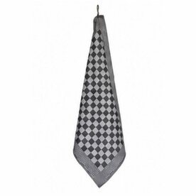 Jorzolino Theedoek Kleine Ruit Black TDJOR002 ZW | 33816