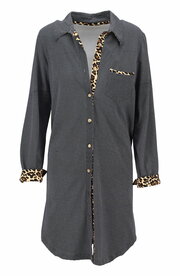 Ringella Dames Nachthemd Zwart 6511008-900 | 33861