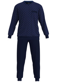 G&ouml;tzburg Heren Pyjama Donkerblauw 452399-4009 - 665 | 33939