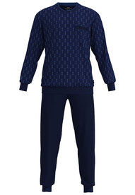 G&ouml;tzburg Heren Pyjama Donkerblauw 452402-4065 - 636 | 33937