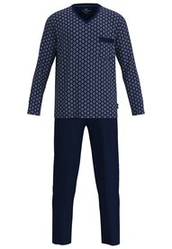 G&ouml;tzburg Heren Pyjama Donkerblauw 452404-4065 - 666 | 33936 