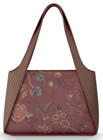 Pip Studio Filou Shoulderbag Medium Bodhi Flower Red W26-PIP51.273.483-UNI | 34253
