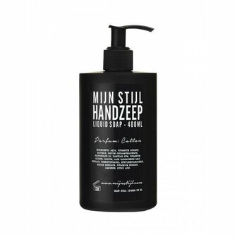 Mijn Stijl Handzeep Cotton Zwart 123926 | 17277