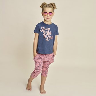 Charlie Choe Meisjes Pyjama Navy Roze  E39033-41 | 24221