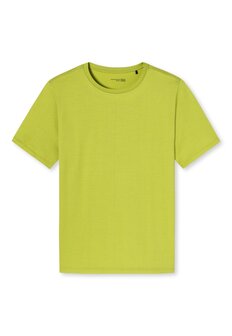Schiesser Heren Mix &amp; Relax Shirt Lime Green 176603 | 25754