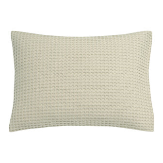 Vandyck Pique Kussensloop Cream Tan 28006