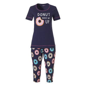 Pastunette Dames Pyjama Donut Dark Blue 21231-482-2 | 28081