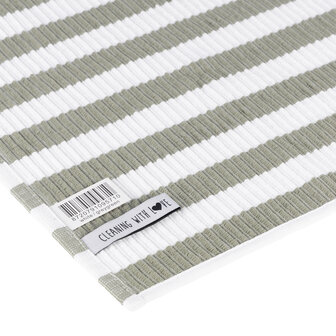 Cleaning With Love Vaatdoek White/Grey Green WD508 | 28918