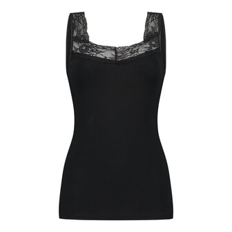 Ten Cate Women Basics Singlet Lace Black 32291-090 | 26887