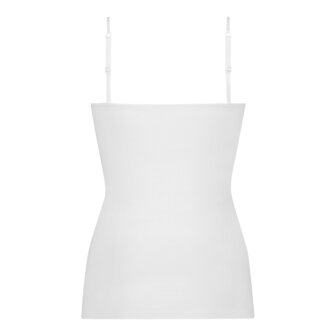 Ten Cate Women Basics Shape Spaghetti Top White 32295-001 | 27160