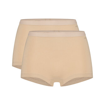 Ten Cate Women Basics Shorts 2-Pack Beige 32279-029 | 26868