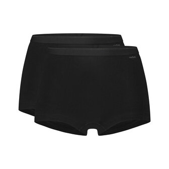 Ten Cate Women Basics Shorts 2-Pack Black 32279-090 | 26869