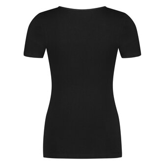 Ten Cate Women Basics T-Shirt Black 32288-090 | 26879