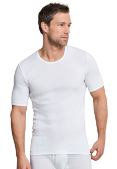 Schiesser Men Original Classics Feinripp T-Shirt Wit 005122-100 | 341