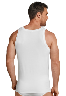 Schiesser Men Long Life Cotton Shirt 0/0 White 145138-100 | 12300