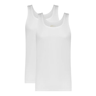 Ten Cate Men Basics Singlets 2-Pack White 32324-001 | 26923