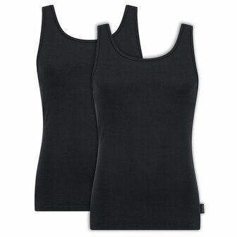 Sloggi Men 24/7 Singlet 2-pack Zwart 10163154-004 | 16029