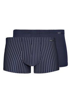 Skiny Men Short Powerline 2-Pack Blue 086001-2527 | 22920