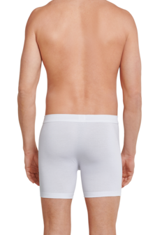 Schiesser Men Long Life Cotton Cyclist White 172472-100 | 26348