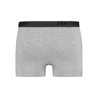 Ten Cate Men Basics Shorty 2-Pack Grey Melee 32321-955 | 26911