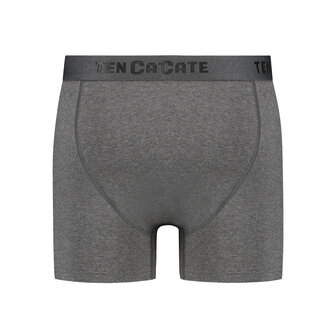 Ten Cate Men Basics Classic Shorts 2-Pack Antraciet Melange 32322-1392 | 26922