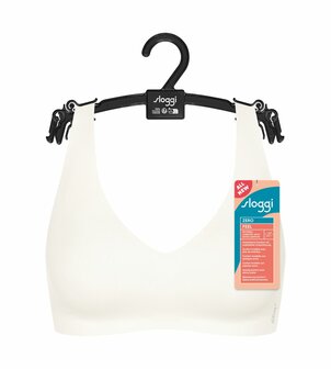 Sloggi Bra Zero Feel 2.0 Soft Cups Silk White 10217729-00GZ | 29600