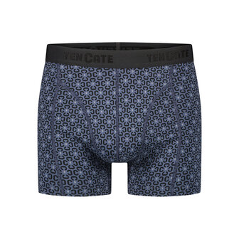 Ten Cate Men Basics Shorts 2-Pack Logo Graphic Blue 60000-5000 | 29374