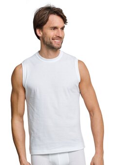 Schiesser Men Cotton Essentials Tanktop 2-Pack White 228010-100 | 29617