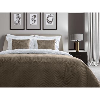 Yellow Bedsprei Madeline Taupe 29256